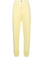 Juicy Couture Velour Zip Jogger Pants - Yellow