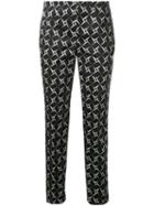 Incotex Slim-fit Pattern Trousers - Black