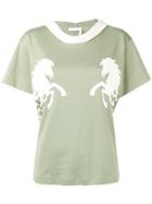 Chloé Horse T-shirt - Green
