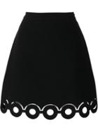 Carven Hoop Hem A-line Skirt