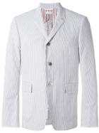 Thom Browne Striped Blazer, Men's, Size: 3, Black, Cotton/cupro