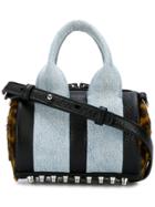 Alexander Wang Denim Rockie Tote - Blue