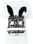 Mcq Alexander Mcqueen Electro Bunny Print T-shirt