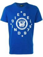 Diesel 't-diego-he' T-shirt, Men's, Size: Large, Blue, Cotton