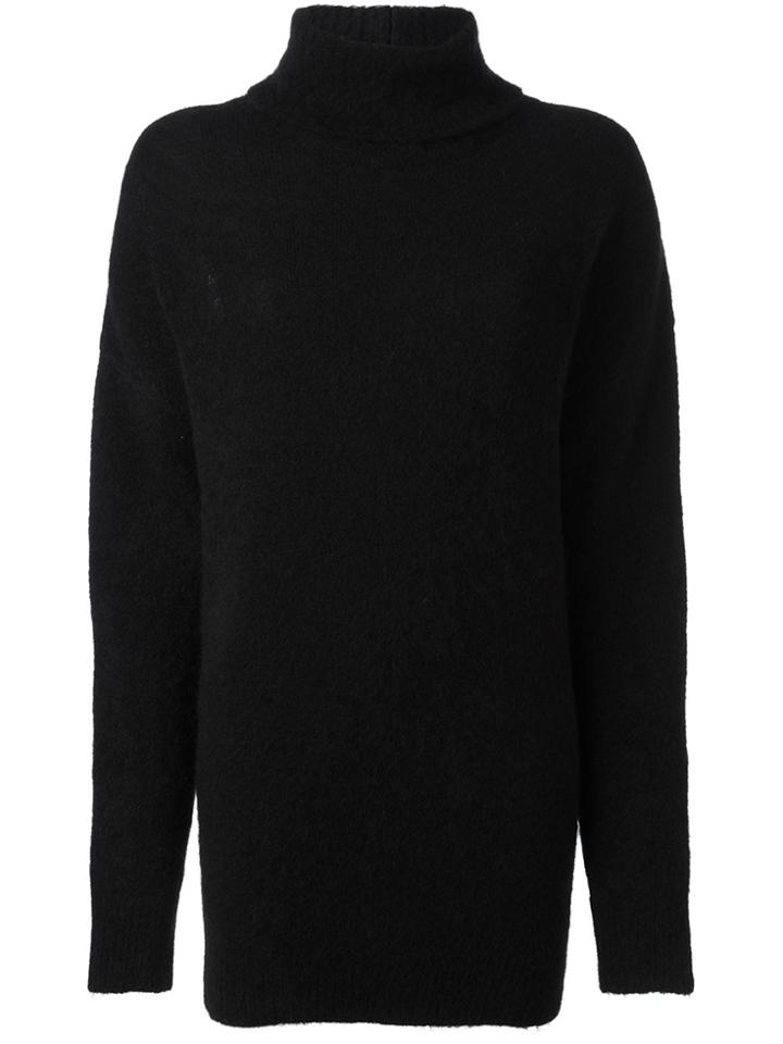 No21 Cut-out Back Jumper - Black