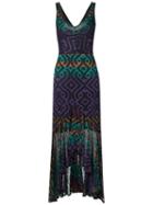 Cecilia Prado - Knit Maxi Dress - Women - Acrylic/lurex/viscose - G, Black, Acrylic/lurex/viscose