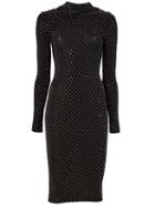 Faith Connexion Embellished Fitted Dress