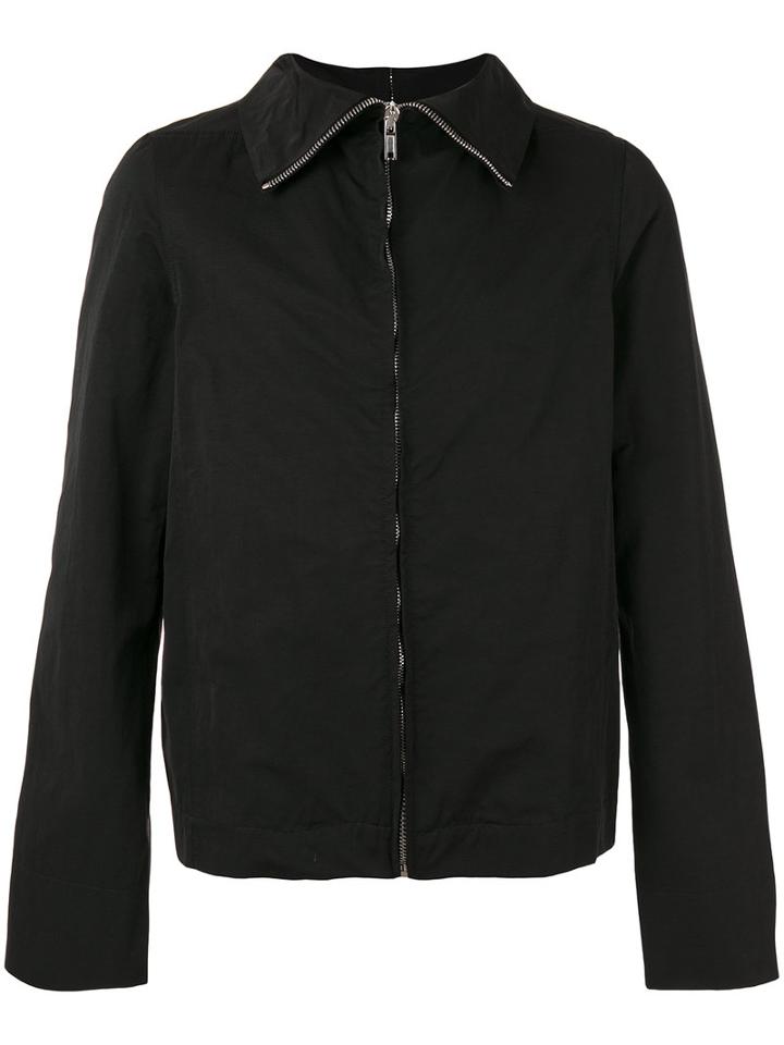 Rick Owens Drkshdw Zipped Lightweight Jacket, Men's, Size: Medium, Black, Cotton/polyamide