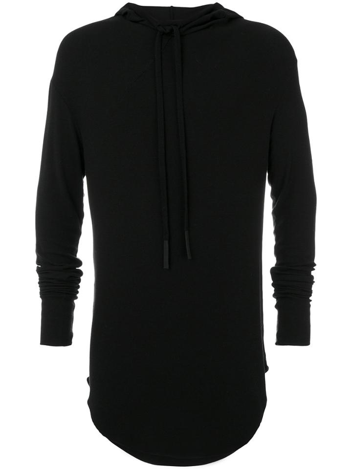 Lost & Found Ria Dunn Long Hooded T-shirt - Black