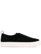 Eytys Doja Contrast Texture Sneakers - Black