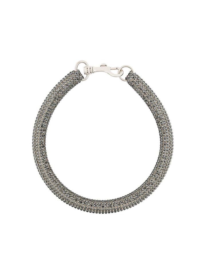 Christopher Kane Slim Bolster Necklace - Multicolour