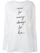 Damir Doma - Taya Longsleeved T-shirt - Women - Cotton - S, White, Cotton