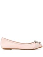 Anna Baiguera Annette Ballerina Pumps - Pink