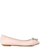 Anna Baiguera Annette Ballerina Pumps - Pink