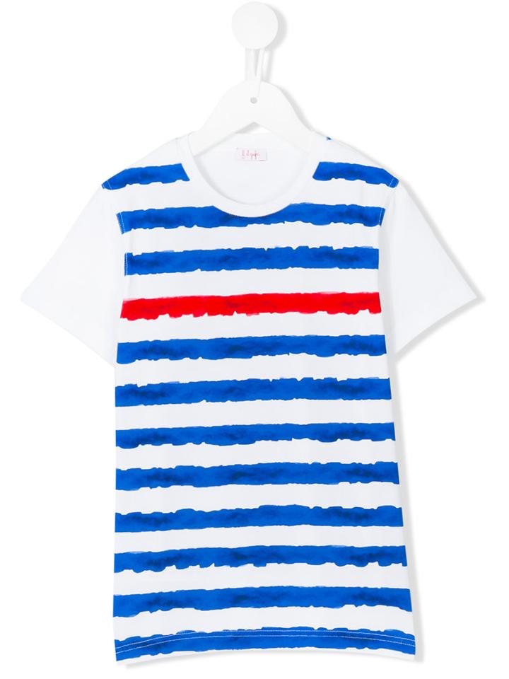 Il Gufo - Striped T-shirt - Kids - Cotton/spandex/elastane - 12 Yrs, White