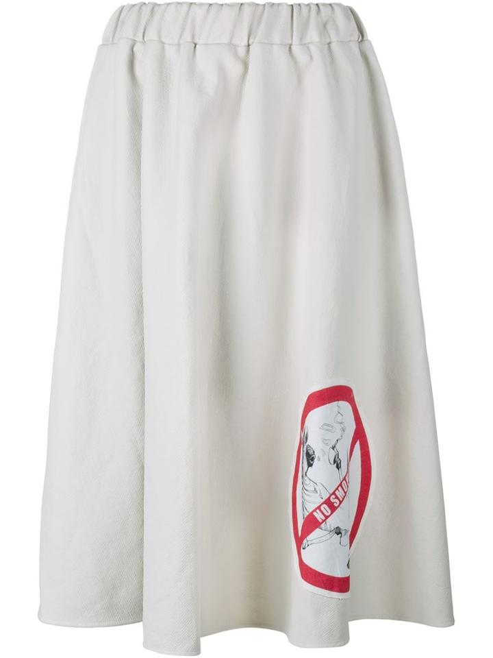 A.w.a.k.e No Smoking Zebra Skirt