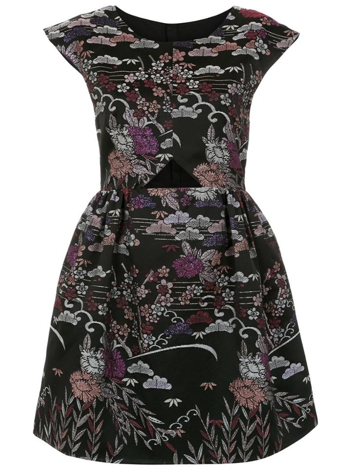 Framed Tokyo Flared Dress - Multicolour