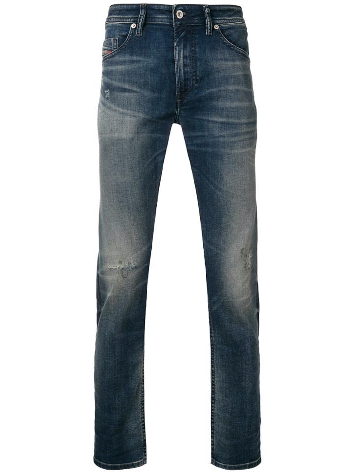 Diesel Thommer Straight Jeans - Blue