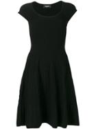 Dsquared2 Woven Patterned Dress - Black
