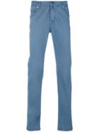 Kiton Slim Fit Jeans - Blue