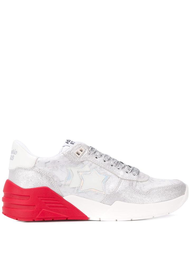 Atlantic Stars Venus Colour-block Sneakers - Silver