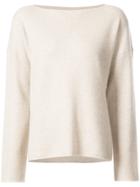 Vince Classic Knitted Sweater - Nude & Neutrals