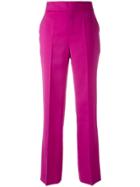 Ports 1961 Straight Leg Trousers - Pink & Purple