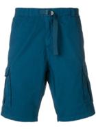 Woolrich Elasticated Waistband Cargo Shorts - Blue