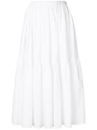Stella Mccartney Elasticated Waist Skirt - White