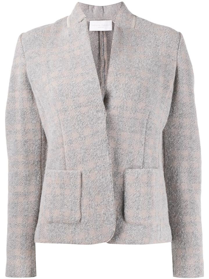 Fabiana Filippi Cropped Fitted Jacket - Grey