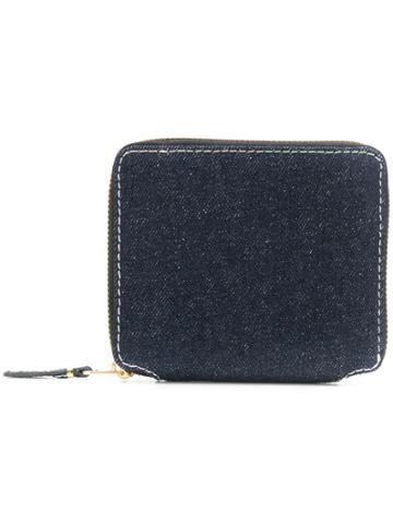 Comme Des Garçons Wallet Denim Wallet - Blue