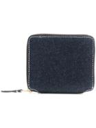 Comme Des Garçons Wallet Denim Wallet - Blue