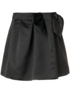 P.a.r.o.s.h. Asymmetric Mini Skirt - Black