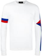 Dsquared2 Canadian Team Sleeve T-shirt, Men's, Size: Xxl, White, Cotton
