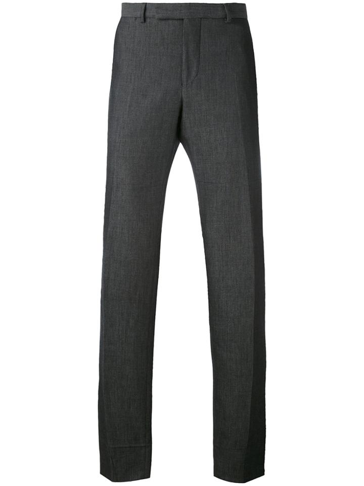 Hardy Amies Piquet Trousers - Black