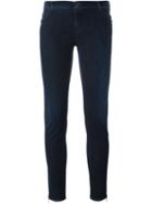Armani Jeans Dark Wash Skinny Jeans, Women's, Size: 26, Blue, Cotton/lyocell/polyester/spandex/elastane
