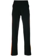 Givenchy Stripe Panel Loose Fit Trousers - Black