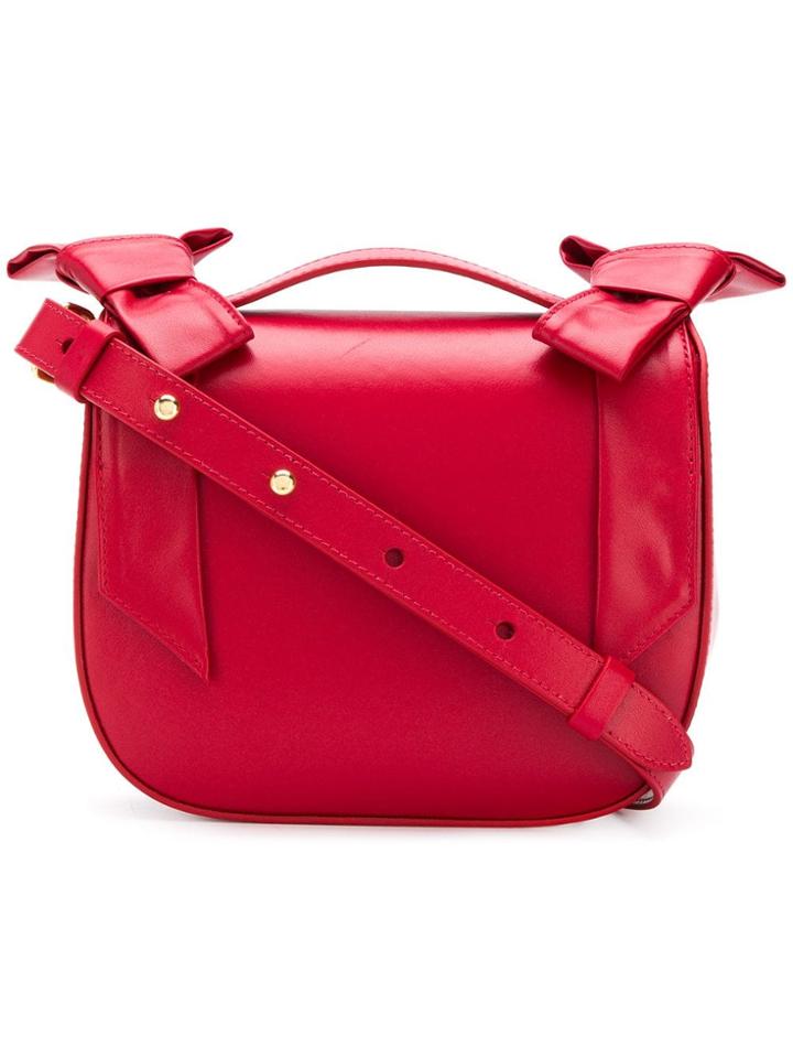 Simone Rocha Double Bow Crossbody Bag - Red