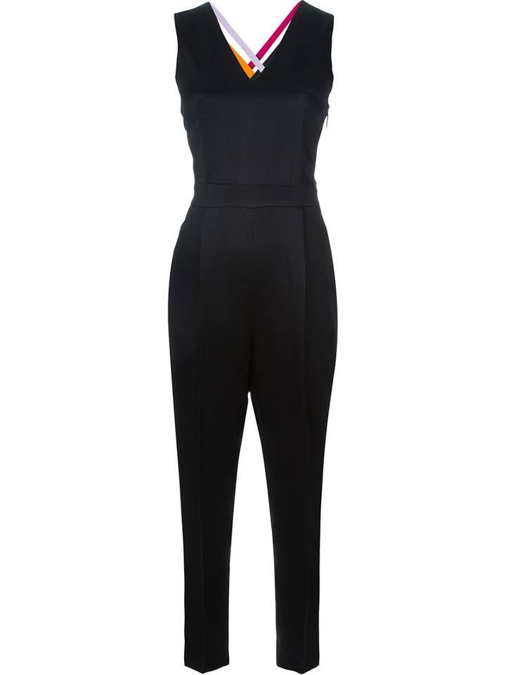 Msgm Back Straps Detail Jumpsuit