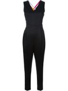 Msgm Back Straps Detail Jumpsuit