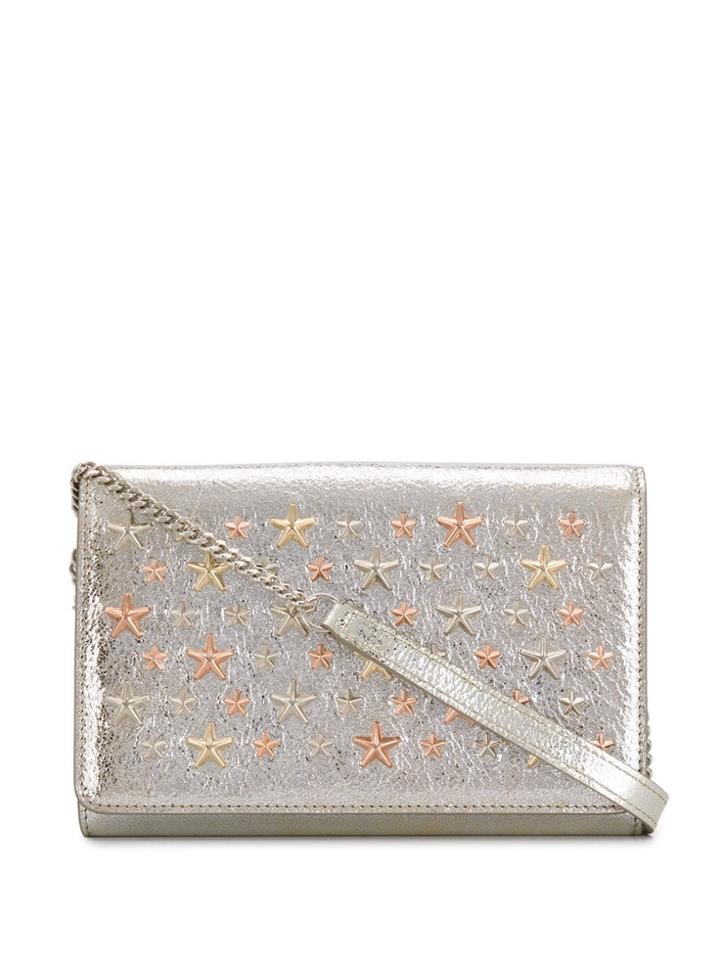 Jimmy Choo Elise Clutch - Metallic