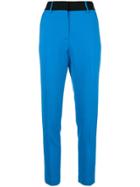 Msgm Slim-fit Trousers - Blue