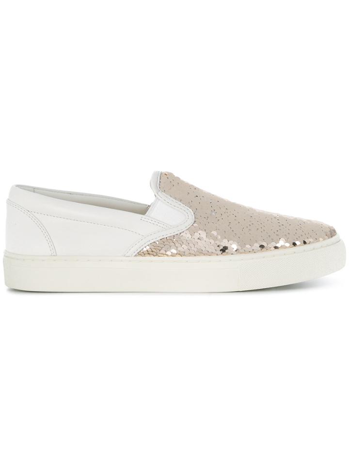 Tory Burch Carter Slip-on Sneakers - White