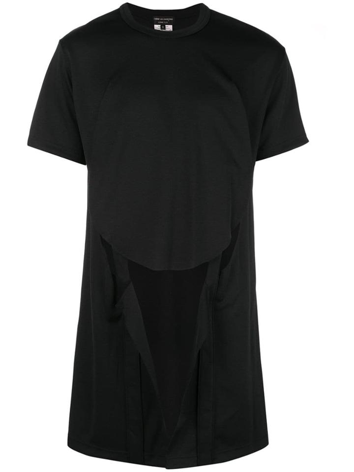 Comme Des Garçons Homme Plus Cut-out Detail T-shirt - Black