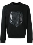 Z Zegna - Printed Sweatshirt - Men - Cotton - Xl, Black, Cotton