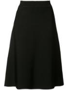T By Alexander Wang A-line Skirt, Women's, Size: Xs, Black, Viscose/nylon/spandex/elastane
