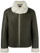 Yeezy Shearling Coat, Adult Unisex, Size: Small, Green, Sheep Skin/shearling/lamb Skin