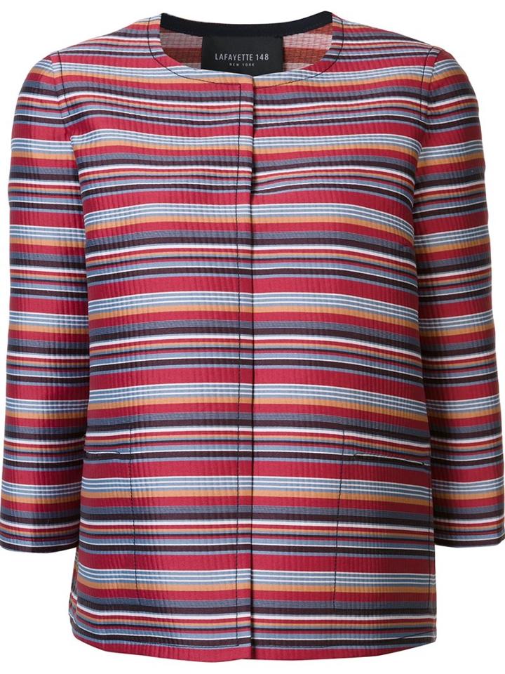Lafayette 148 Striped Jacket