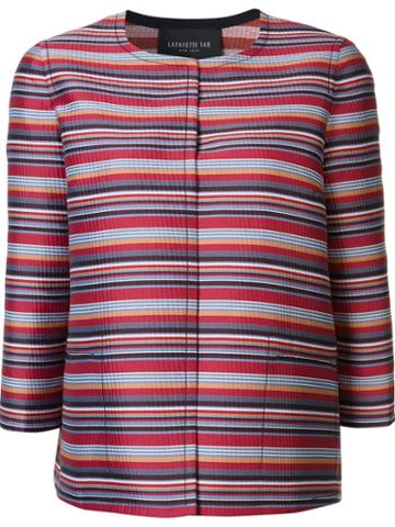 Lafayette 148 Striped Jacket