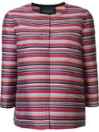 Lafayette 148 Striped Jacket